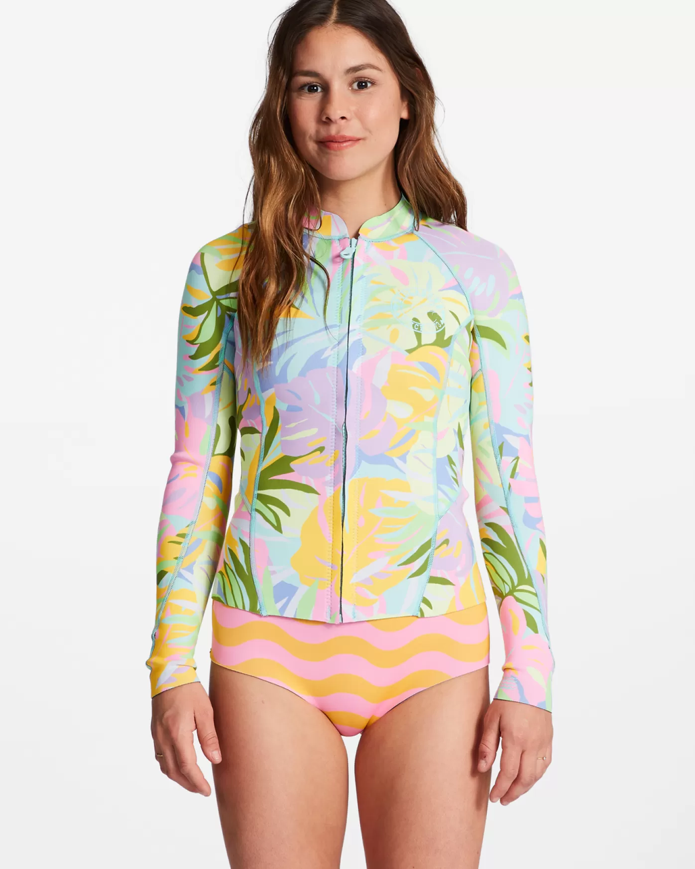 1mm Peeky - Casaco de fato de surf para Mulher-Billabong Cheap