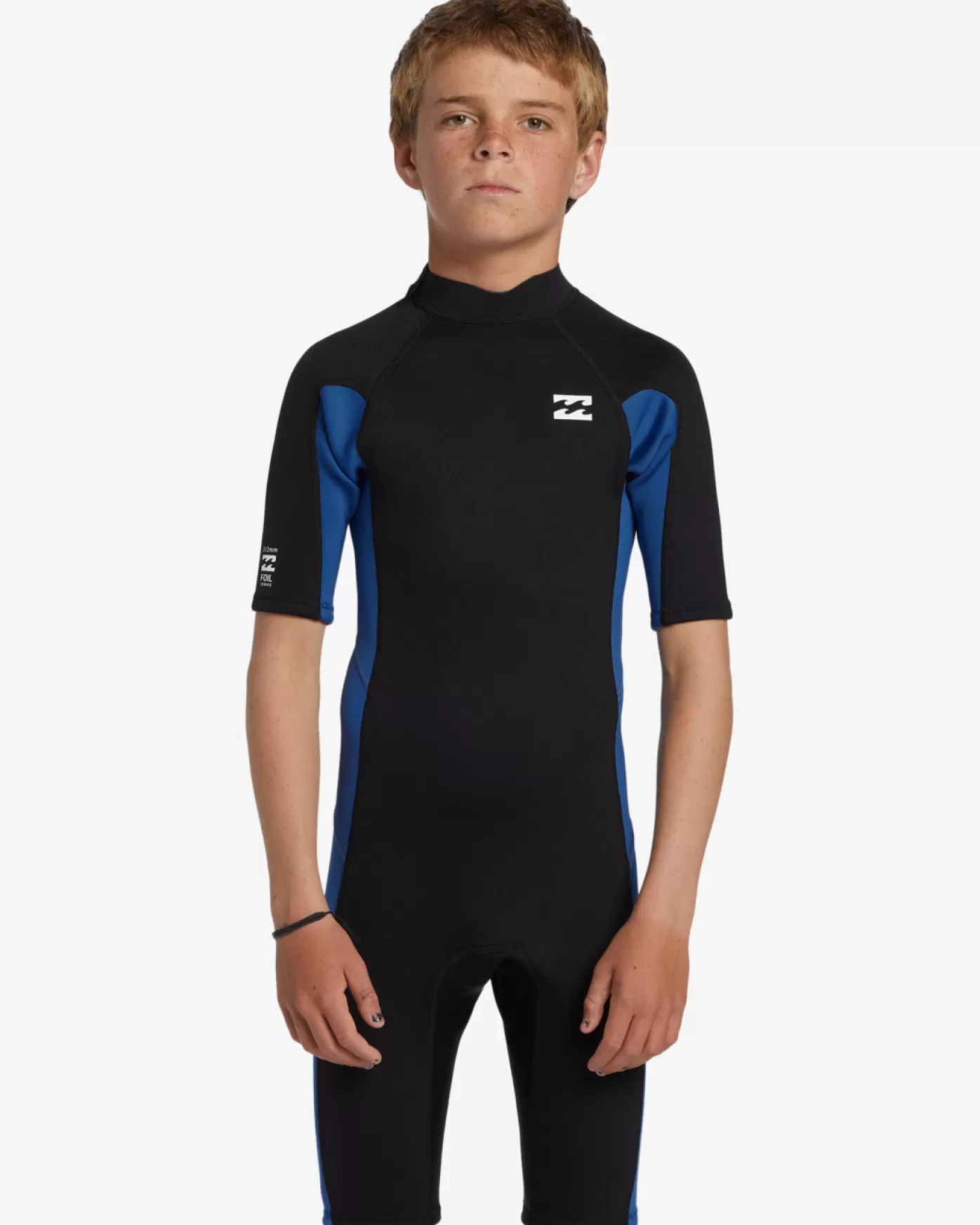 2mm Foil - Back Zip Short Sleeve Springsuit para crianças 4-16-Billabong Flash Sale