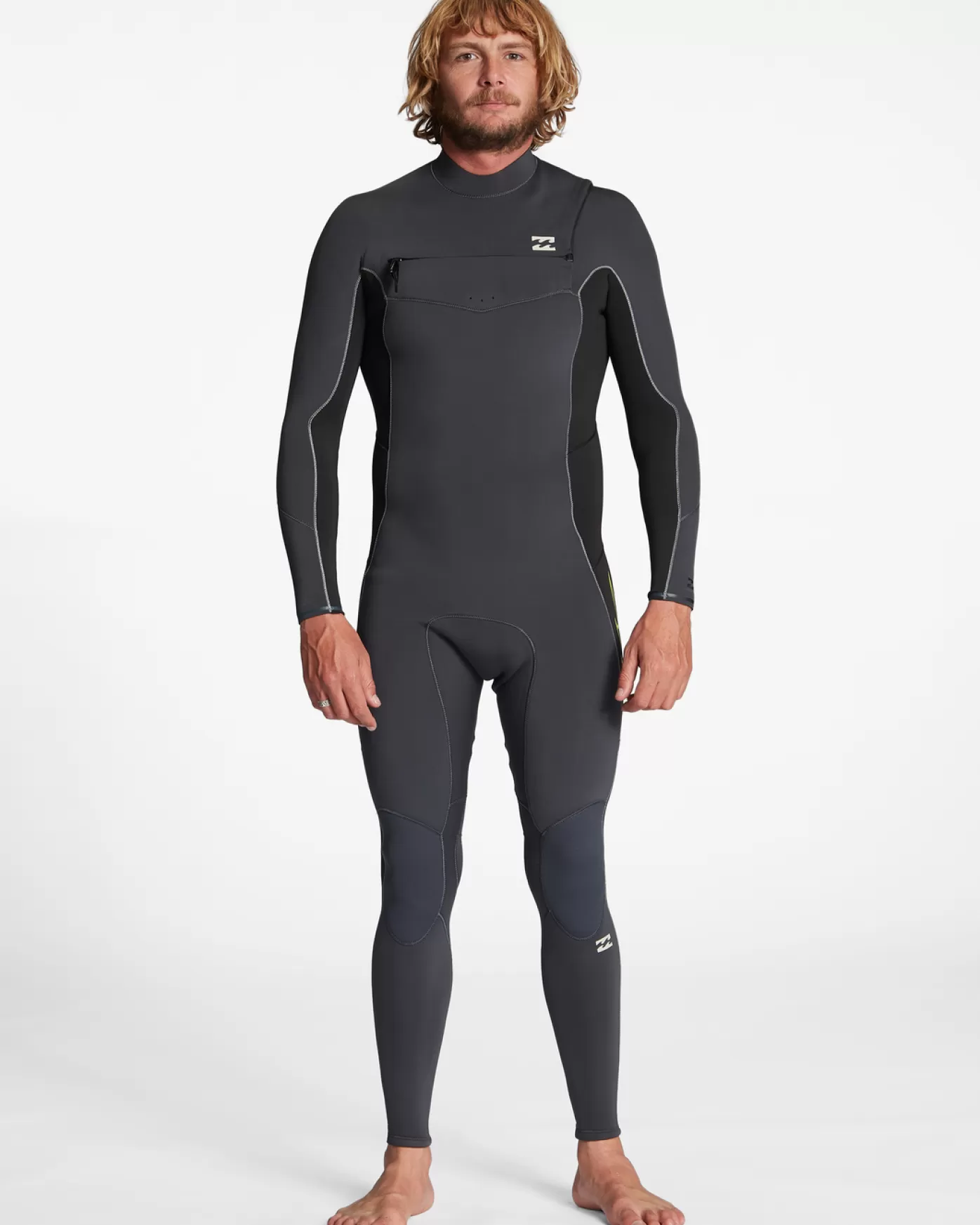 3/2mm Absolute 2022 - Fato de surf com fecho no peito para Homem-Billabong Best