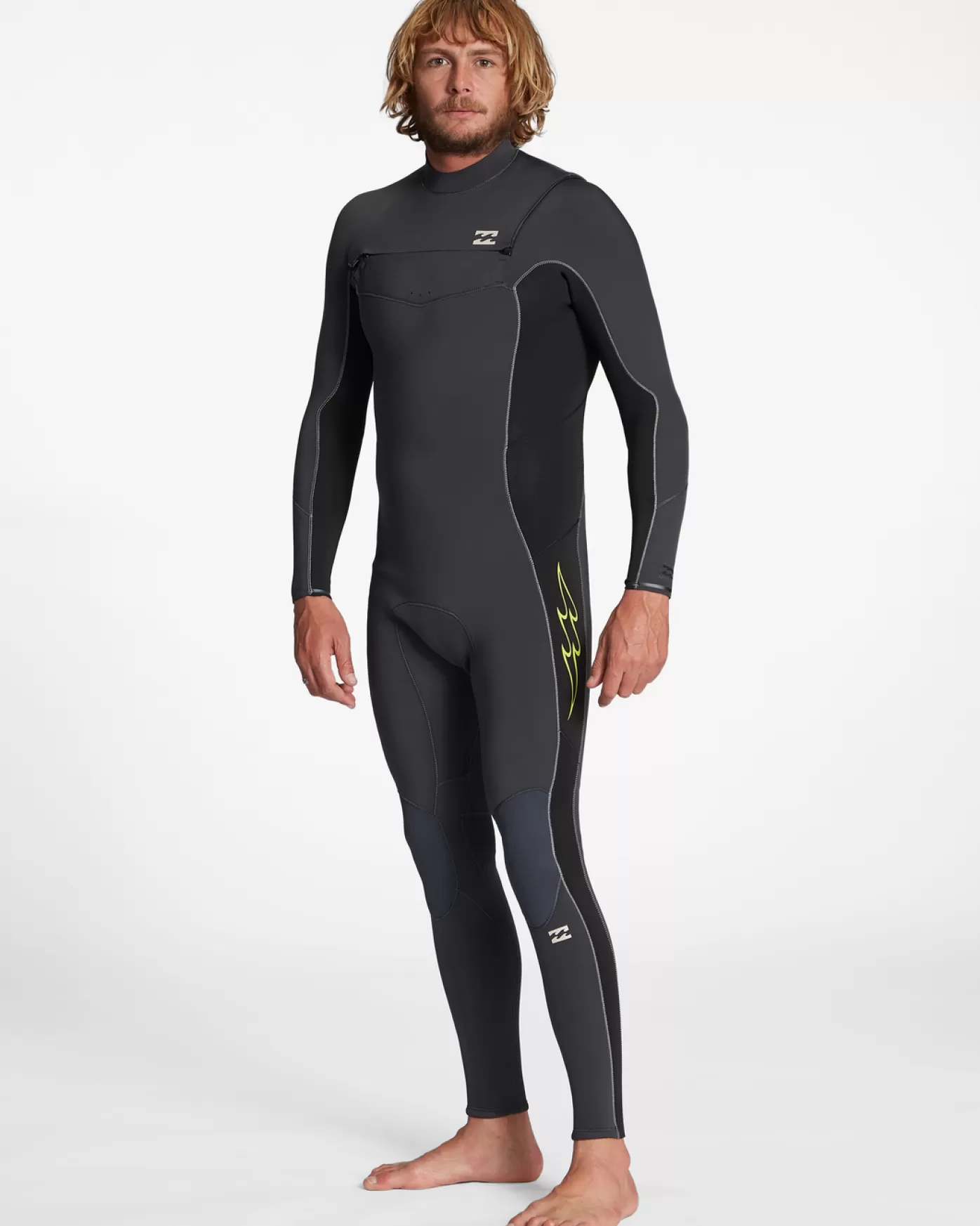 3/2mm Absolute 2022 - Fato de surf com fecho no peito para Homem-Billabong Best