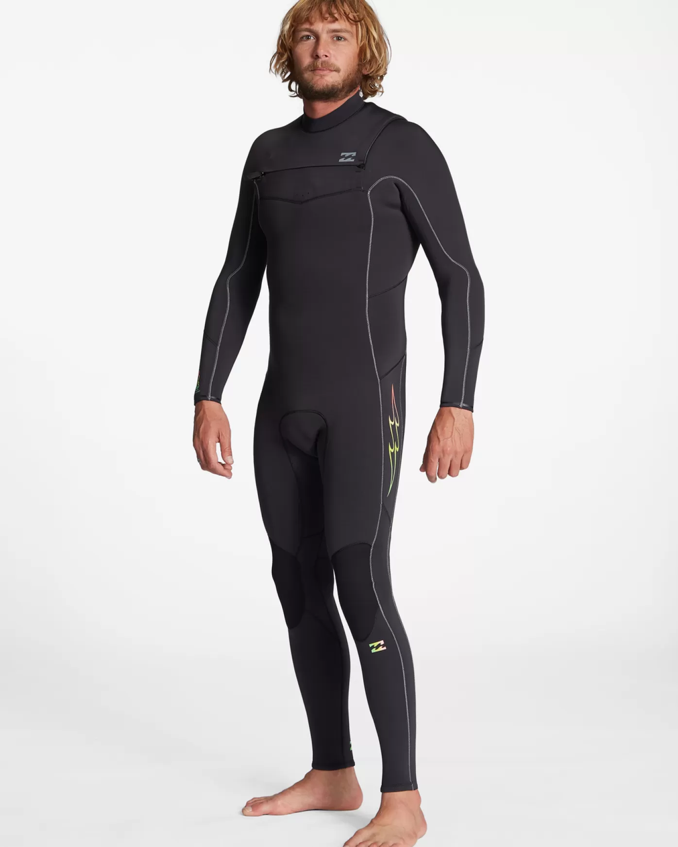 3/2mm Absolute 2022 - Fato de surf com fecho no peito para Homem-Billabong Online