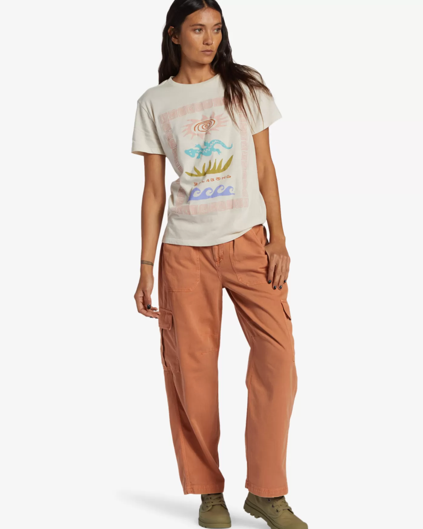 A/Div - T-shirt para Mulher-Billabong Online