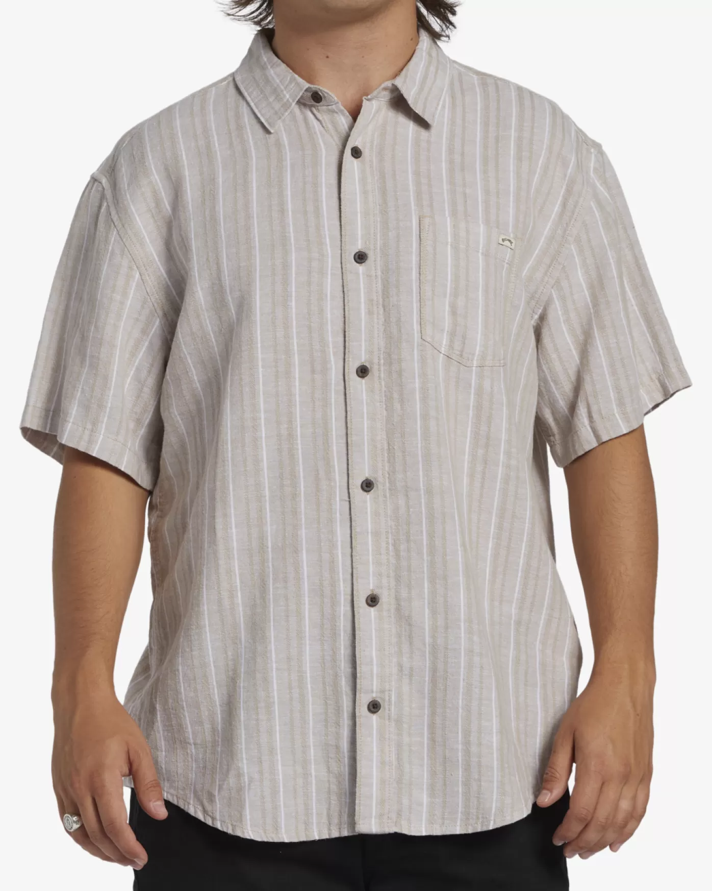 All Day Stripe - Camisa de manga curta para Homem-Billabong Outlet