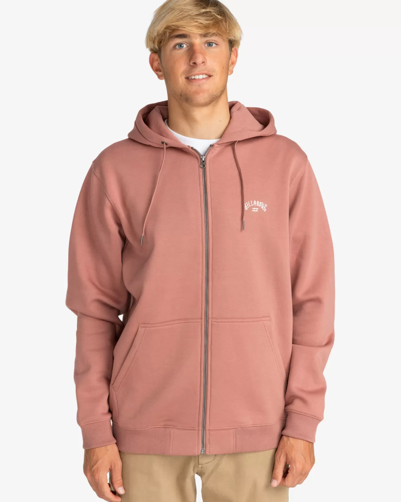 Arch - Sweatshirt com capuz e fecho de correr para Homem-Billabong Best