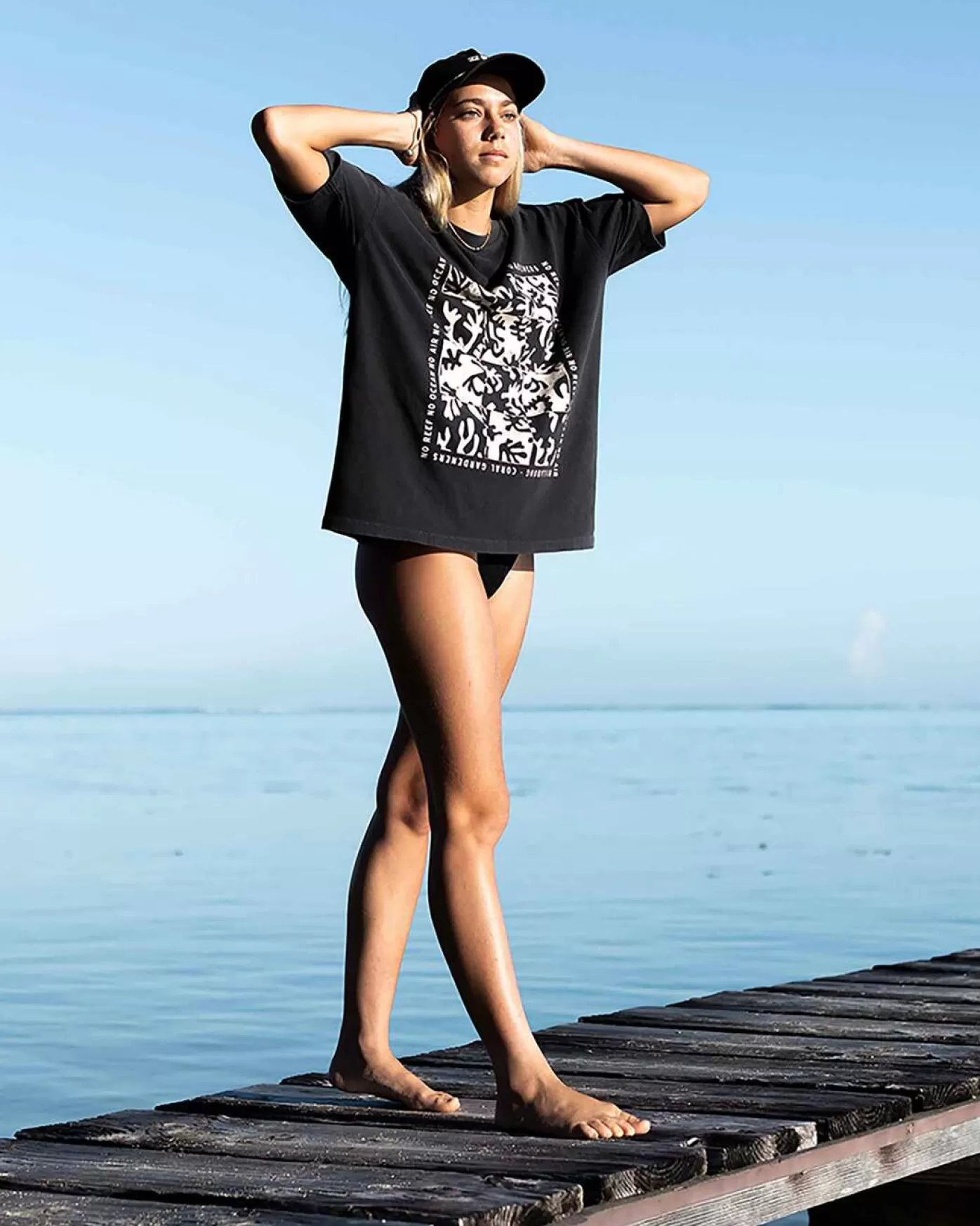 Coral Gardeners - T-shirt para Mulher-Billabong Clearance