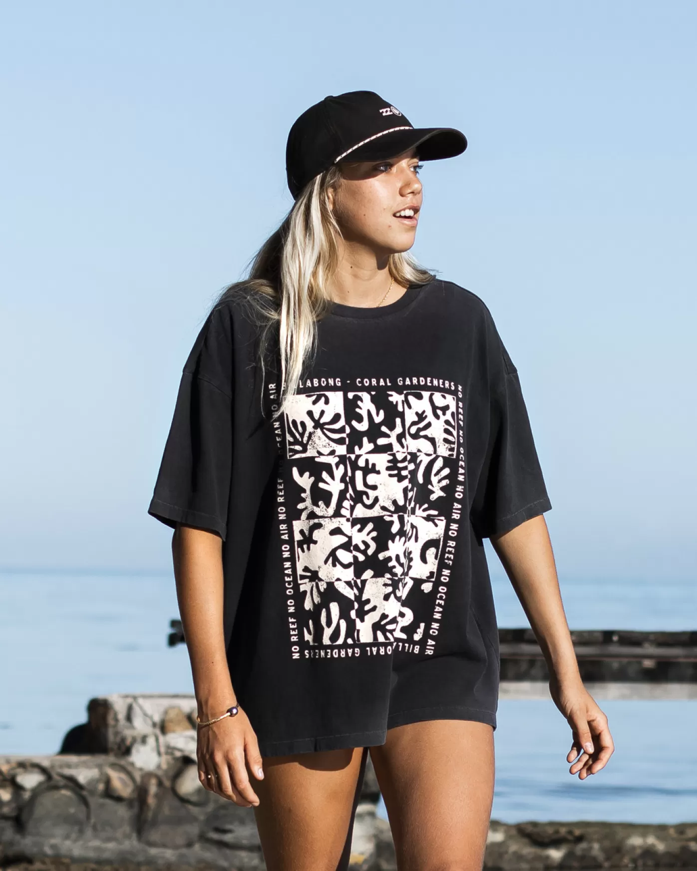 Coral Gardeners - T-shirt para Mulher-Billabong Clearance