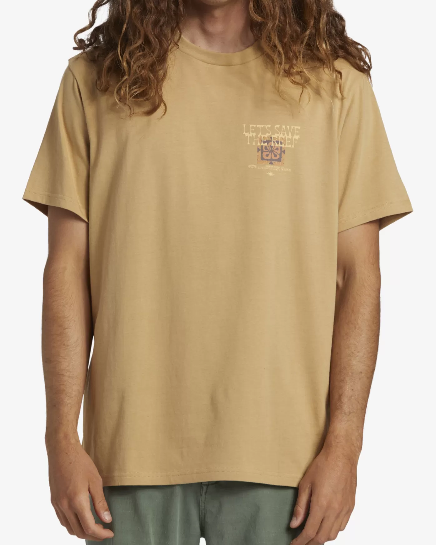 Coral Gardeners Tiki Reef - T-shirt para Homem-Billabong Clearance