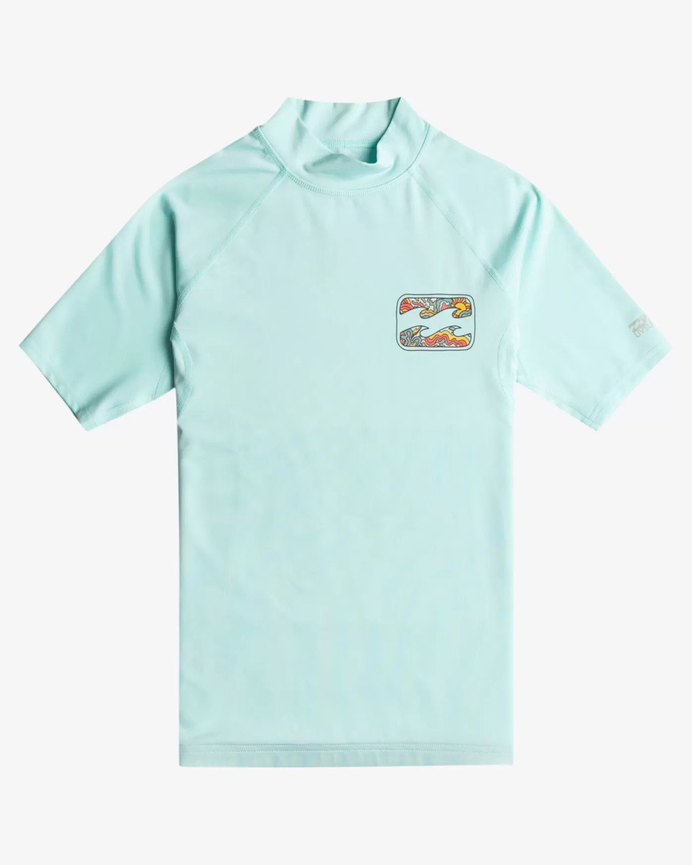 Crayon Wave - T-shirt de surf de manga curta com UPF 50 para Rapazes 8-16-Billabong Best