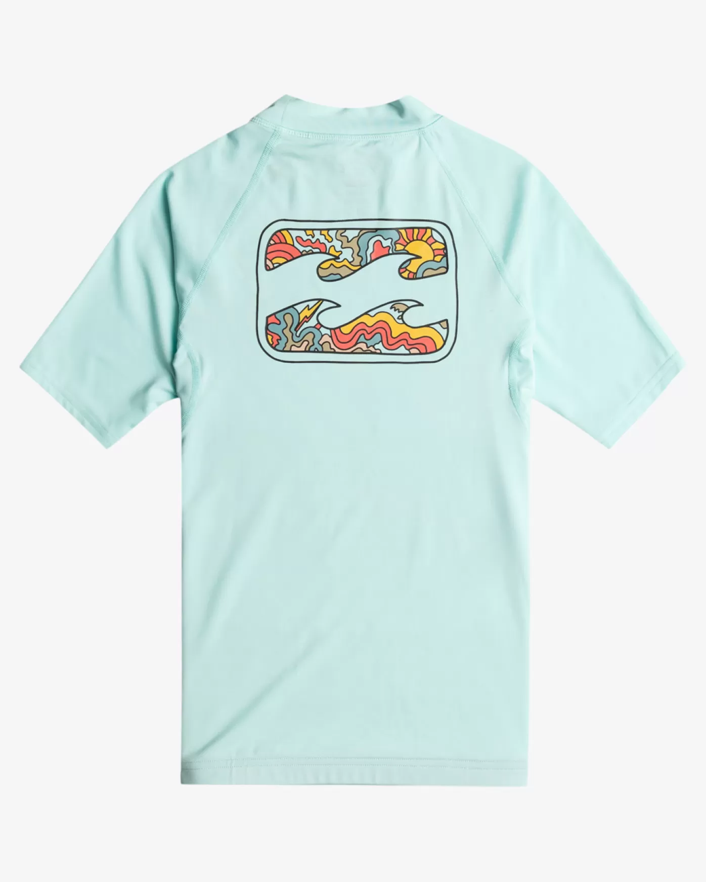 Crayon Wave - T-shirt de surf de manga curta com UPF 50 para Rapazes 8-16-Billabong Best