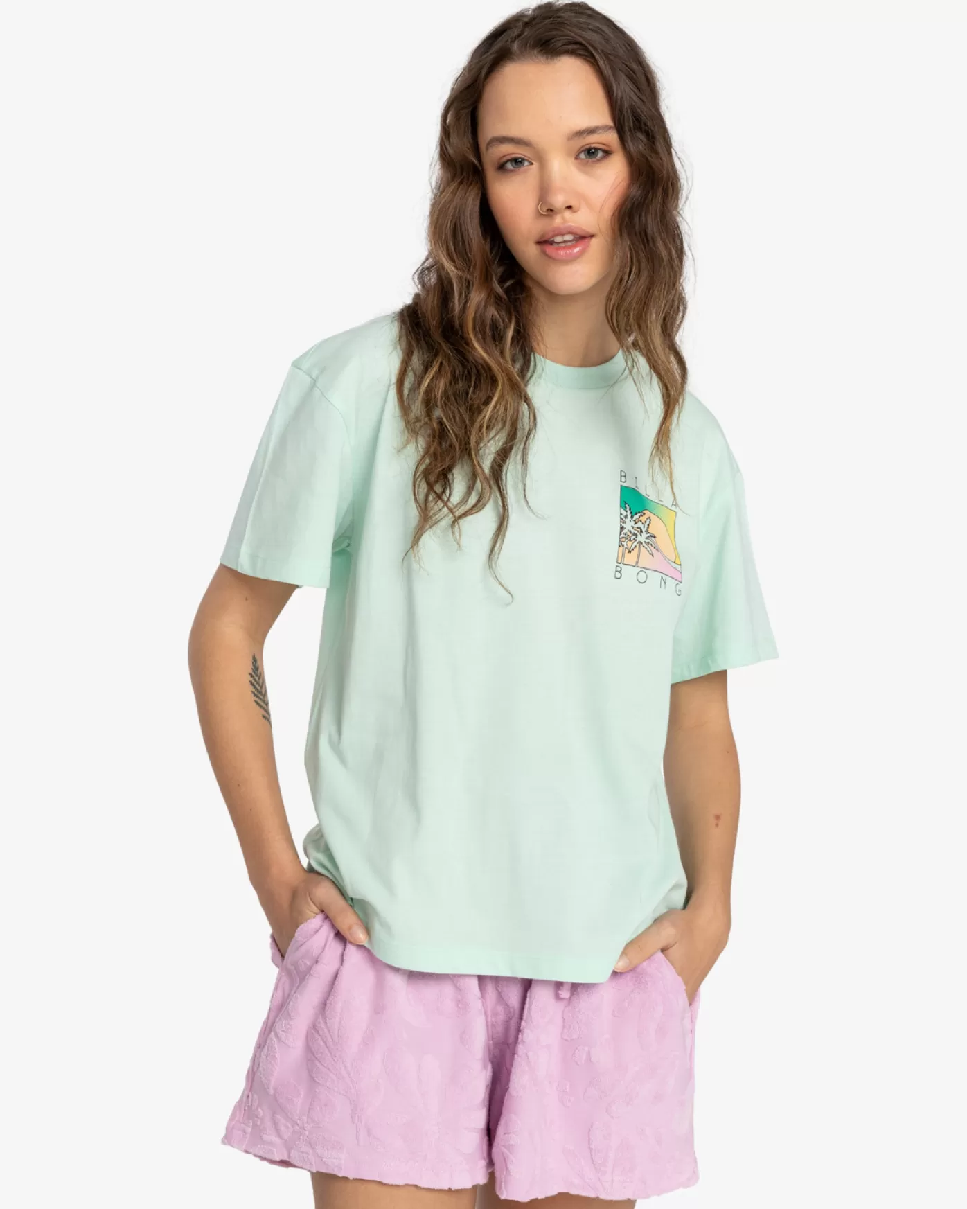 Hello Sun - T-shirt para Mulher-Billabong Flash Sale