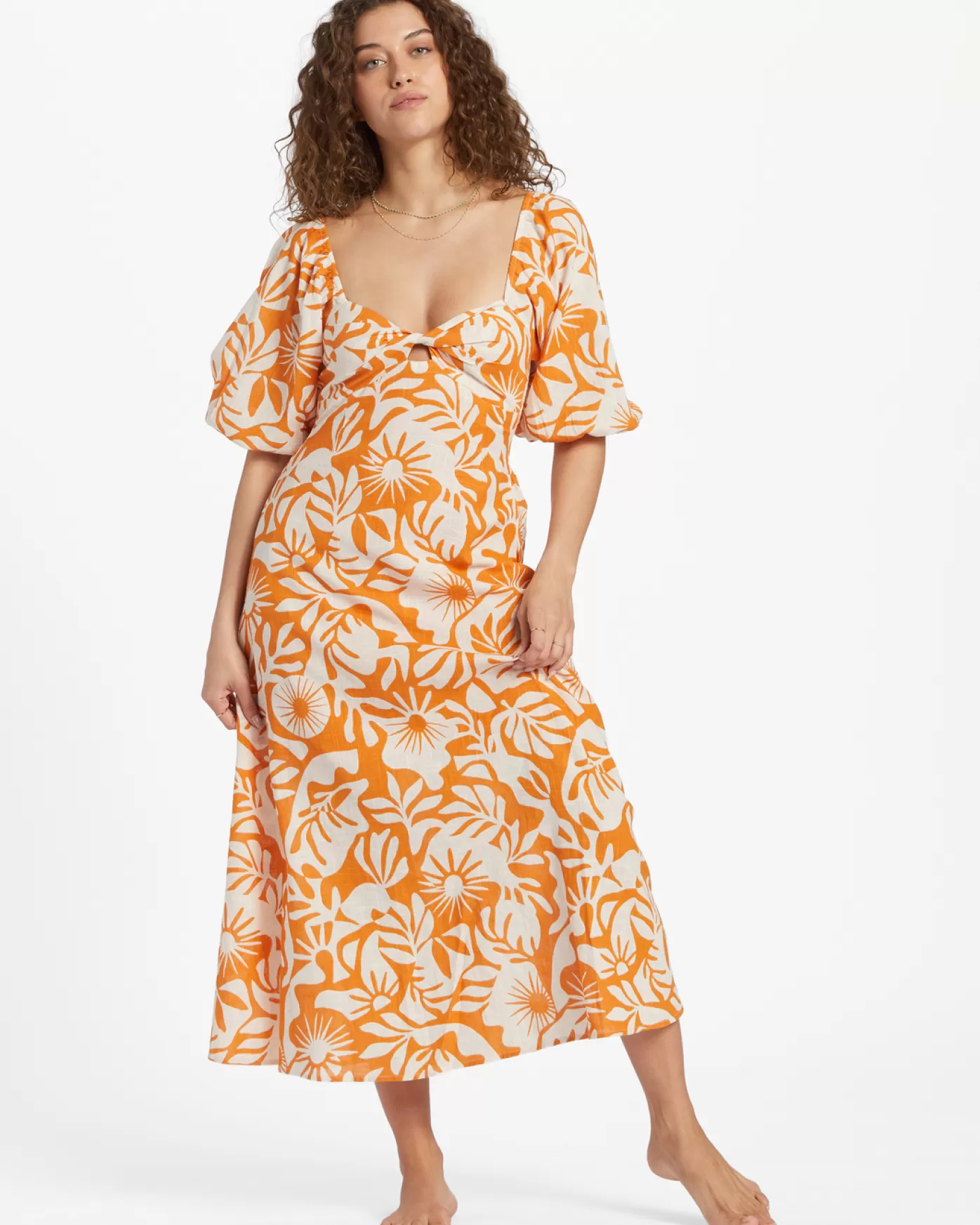 Paradise Cove - Vestido midi para Mulher-Billabong Fashion