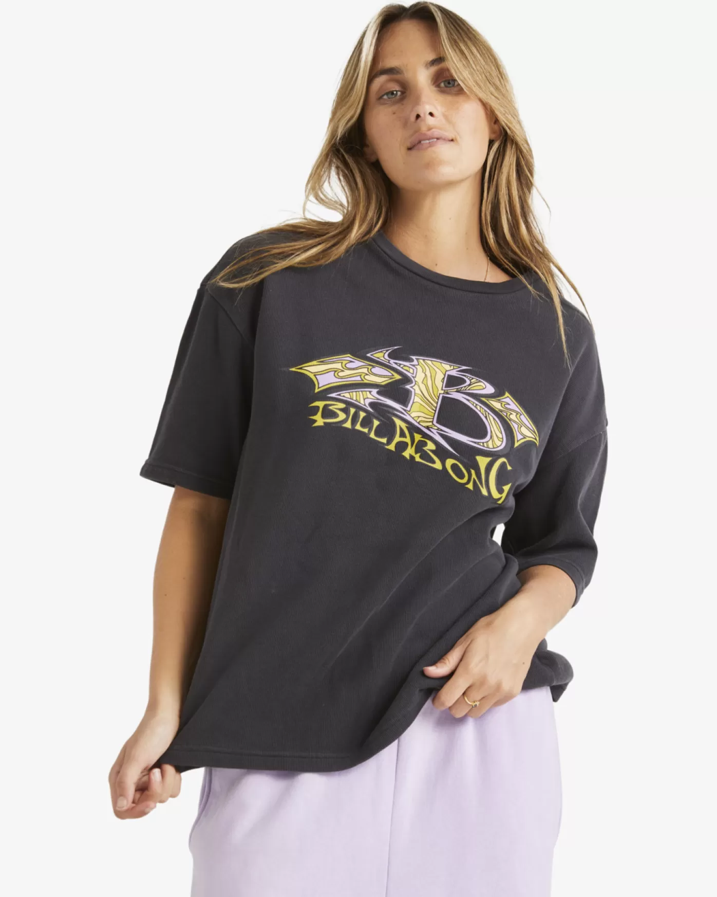 Since 73 - T-shirt oversized para Mulher-Billabong Online